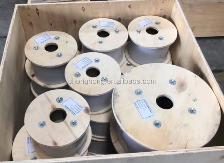 1/4" Wire Rope 1x19 Aircraft Cable Type 316 Stainless Steel Cable Reel Flexible and Good for Deck Cable Railing Kits