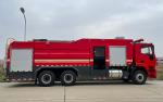 10 Ton Foam Rescue Engine Fire Truck 6x4 For Emergency Fire Fighting