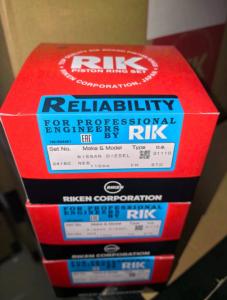 China High Temperature RIK Piston Rings in Alloy Steel - 3.0mm Thickness 24160 NE6 12040-95125 12040-95014 110mm factory