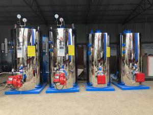 China 1ton 70hp 1000KG/H Small Gas LPG Oil Diesel Fired Package Steam Boiler For Sale factory