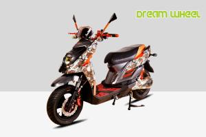 China Two Wheels Electric Pedal Moped Scooter 55km/H 1000W 72V Battery factory