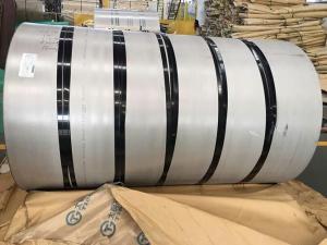 China Flat Narrow 201 304 430 Stainless Steel Coil Strip ASTM 2B BA Polishing Finished factory