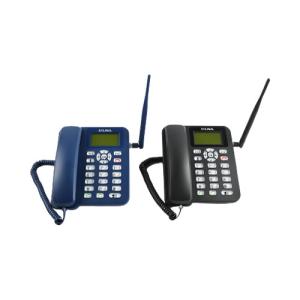 China Long Standby GSM Landline Phone 2 Sim TNC Wireless Sim Card Landline Phone factory