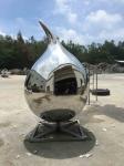 Steel Artwork Garden Large Outdoor Statuary ODM For Residence Decoration