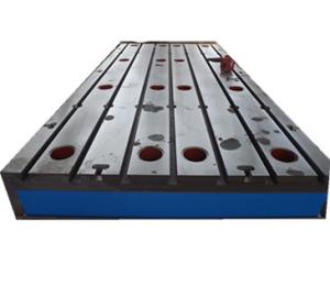 China Professional Cast Iron Bed Plates Electrical Motor Testing In Industrial Production factory
