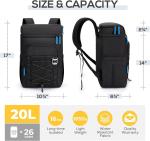 Waterproof Lightweight Insulated Travel Bag Leak Proof Thermal Custom Travel