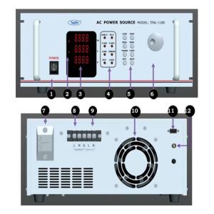 China OEM Programmable DC AC Power Source Supply High Voltage 0-300V factory