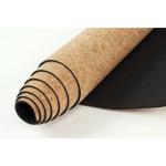 Cork Yoga Mat , Eco-friendly material, Non-Slip Yoga mat, Natural wood color.