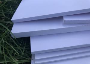 China Lightweight Plastic Coated Foam Board , Interior Decoration Foamed Pvc Panels factory