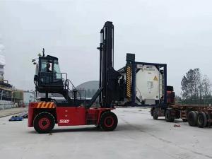 China CUMMINS Engine Empty Container Handler With Kessler D102PL341 Drive Axle factory