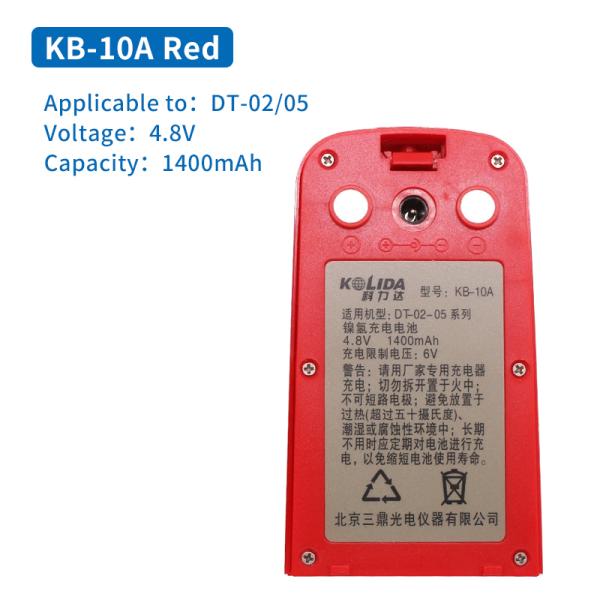 KOLIDA Electronic Theodolite Battery DT-02CL/02LL Laser Electronic Theodolite KB-10A/40 Charger KC-10