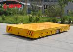 Large Table Electric Trackless Transfer Cart For Material Moving Customized