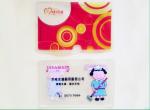 Good Looking Vertical Durable PVC Badge Holder For Credit Cards