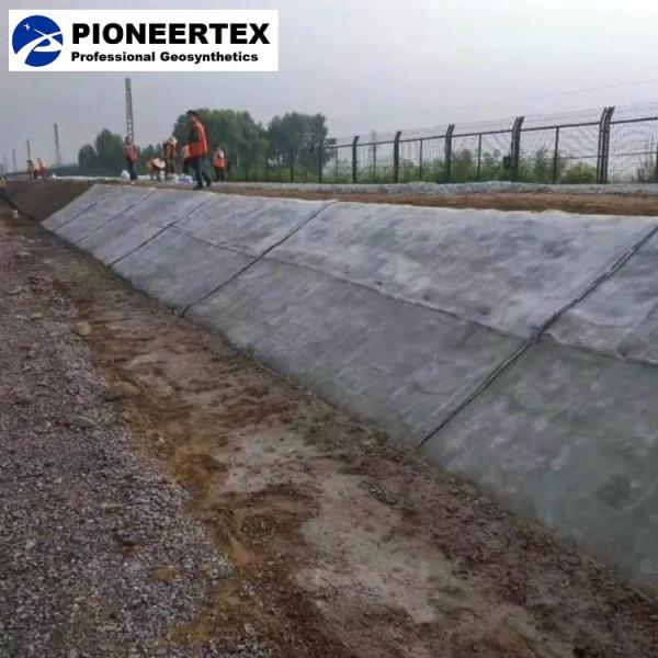 China Flexbile Concrete Cement Canvas GCCM Rolls For Slope Protection factory