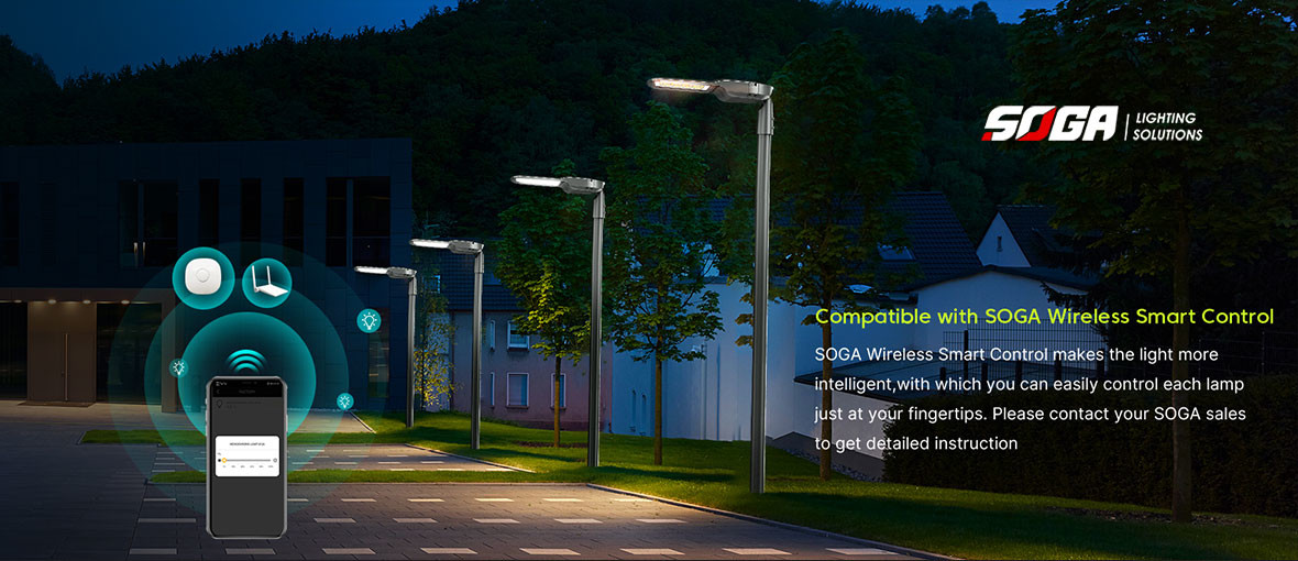 170lm/W Parking Lot LED Lamp High Lumen LED Street Light 150W