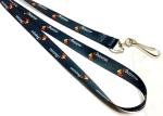 Dye Sublimation Heat Transfer Lanyards Full Color Brand Name Soft Plastic Card