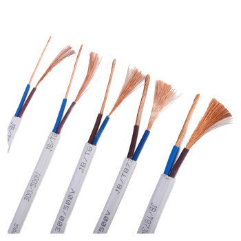 RVV 2 3 4 5 6 7 8 Cores Copper Conductor PVC Insulation Electric Black Soft