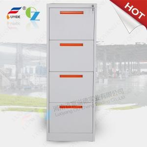 China Vertical filing cabinet steel material 4 drawer,H1330xW452xD620mm,in stock factory