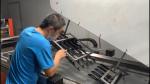 50HZ 600CMX100CMX180CM Water Transfer Printing Machine