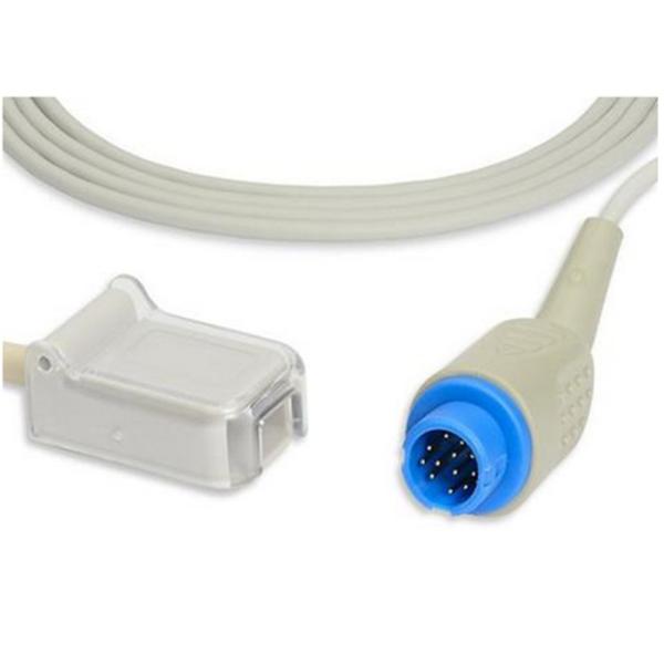 China 12 Pin Mindray Spo2 Extension Cable , Reliable  Lncs Patient Cable factory