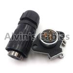 High Performance Industrial Power Connectors , Led Cable Connectors Bayonet