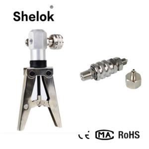 China Vacuum handheld hand pump pressure gauge calibration machine pressure calibrator factory