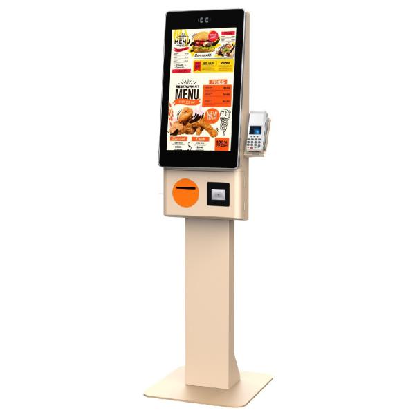 Self Service Payment Kiosk Chain Store Shop Restaurant Wall Mounted Ordering