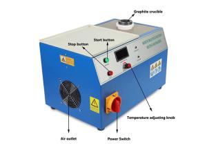 China Small Induction Melting Furnace For 2 Kg Gold Silver factory