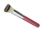 Private Label Foundation Makeup Brush With White Gery Synthetic Hair
