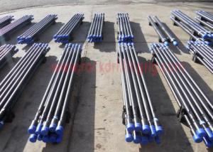 China Customization Length Threaded Extension Drill Steel Rod For Road Construction Hole Drilling factory