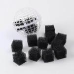 Porous rotating spherical suspension filler