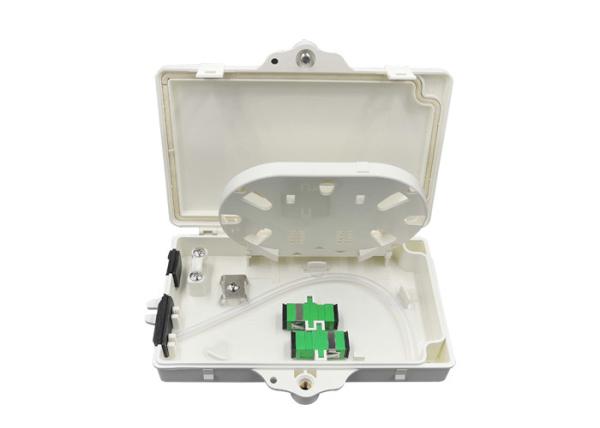 Ethernet Fiber Optic Connection Box , Fiber Optic Termination Box Fiber To The