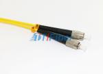 Yellow Lc Fc Patch Cord Simplex Fiber Optic Cable Single Mode For CATV networks