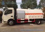 Mini Liquid Tank Trailers With LPG Dispenser / Cooking Gas Dispense 5 Speed