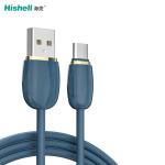 Hishell Antiwear Cell Phone Charger Wire , Multicolor Mobile Data Transfer Cable
