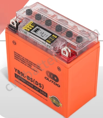 OUTDO YB9L-BS DS Lightweight Motorcycle Battery DS IGEL 12V 9Ah