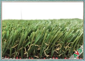 China Professional Natural Artificial Grass Turf , School / Backyard / Garden Fake Grass factory
