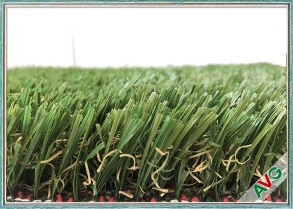 Professional Natural Artificial Grass Turf , School / Backyard / Garden Fake