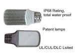 DLC,UL,CUL approval 30 to 150w high power led street light
