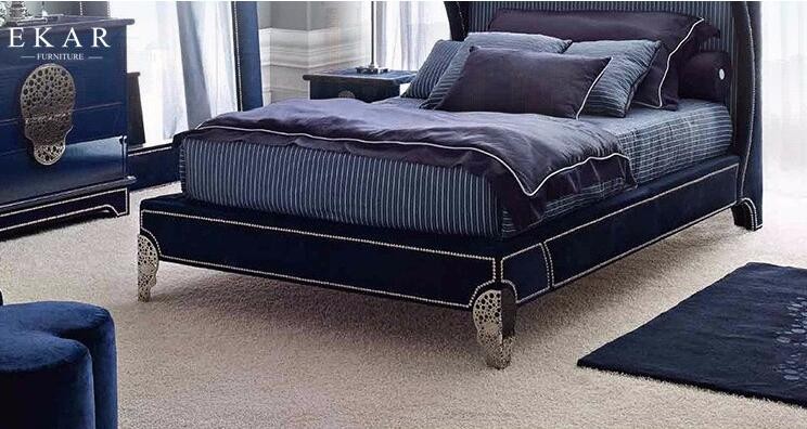 Latest Bedroom Furniture Design King Size Set Tufted Bed
