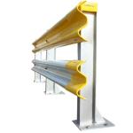 Customized Stainless Steel W Beam Highway Guardrail for High Intensity