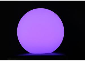 China Floating Waterproof Led Light Furniture Glow Swimming Pool Ball 20cm Eco Friendly factory