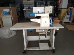 220v 50hz Semi Automatic Leather Edge Folding Machine With Gluing 1.1kw