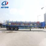 11.00r20 12r22.5 315 385 Tires Timber Truck Semi Trailer for Smooth Log