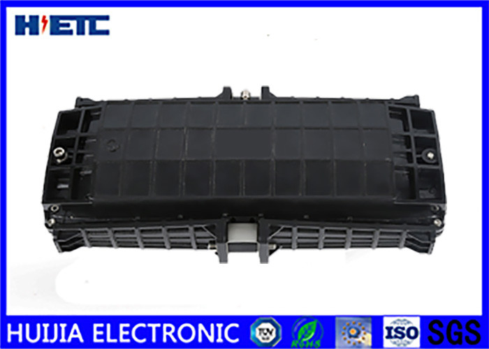 Professional Durable Fiber Optic Closure For Bunchy Fibers Plastic Material