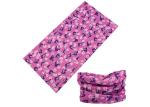 Purple Fishing Neck Scarf 25*50 CM Microfiber Polyester Bandana