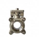 Three-piece ball valve high platform 304 stainless steel 3PC wire welded 1 "2"