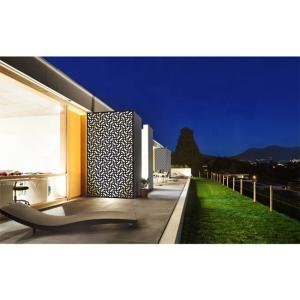 China Classic Laser cut art stainless steel garden divider screen partition factory