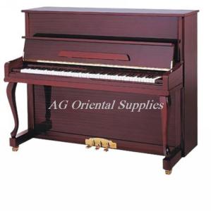 China 88-KEY Acoustic wooden upright Piano With Stool mahogany polished color AG-123D factory