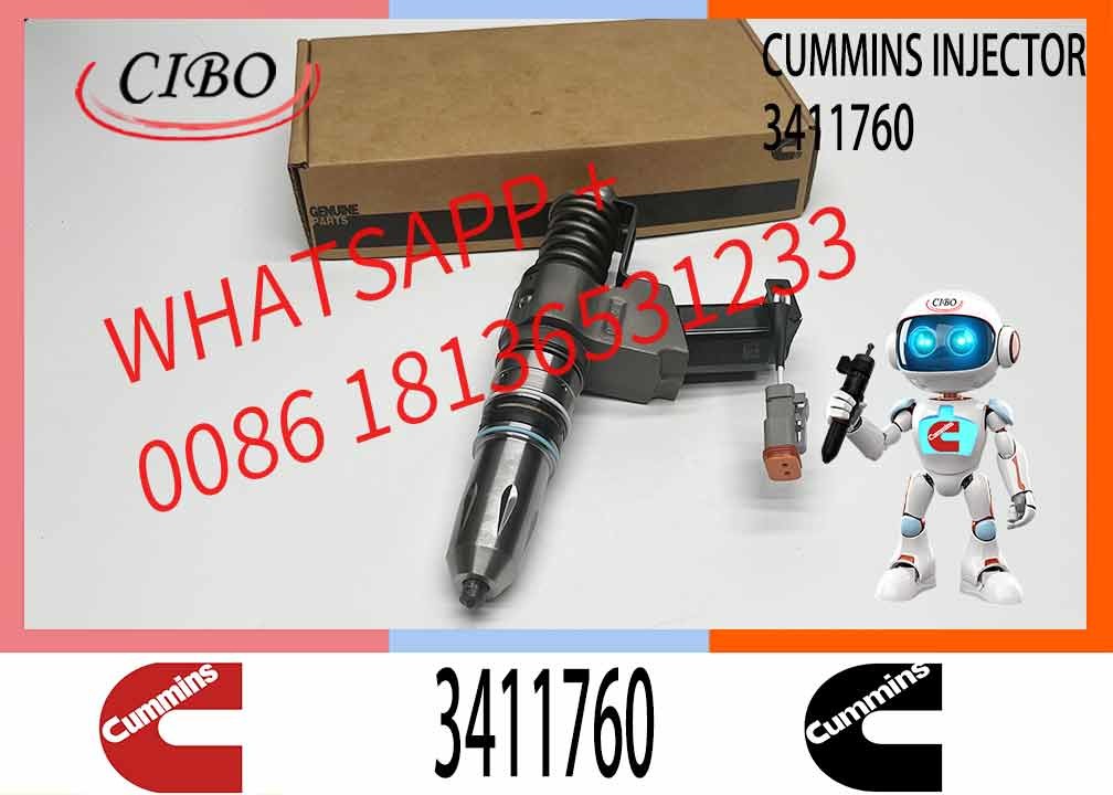 N14 M11 QSM11 Diesel Engine Fuel Injector 3411753 3411760 3411764 3411766 For Cummins N14 M11 QSM11